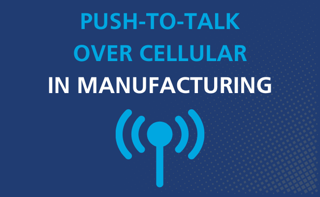 PoC in Manufacturing - Do We Already Have the Smartest Way to Communicate?