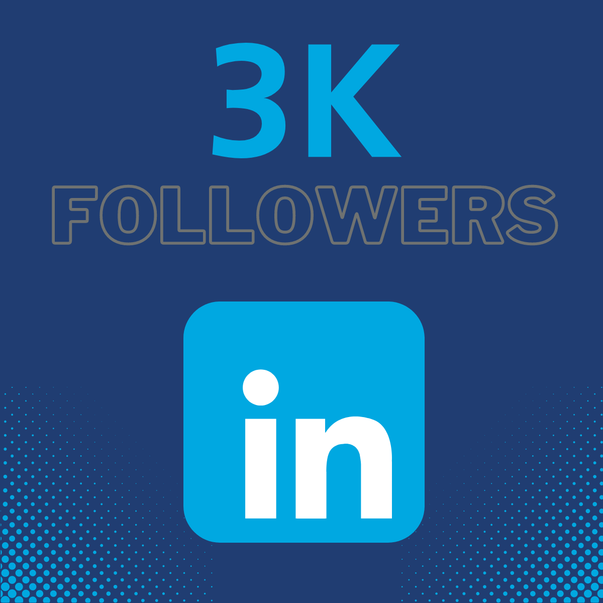 We've Just Reached 3,000 Followers On LinkedIn